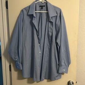 Men’s Blue Ivy Crew Button Down Shirt size 2XL